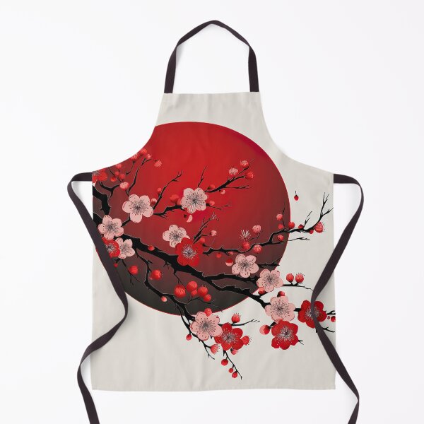 Item preview, Japanese cherry blossom | Red minimalism designed and sold by ComicsFactory.