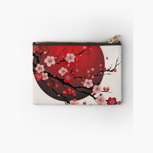 Item preview, Japanese cherry blossom | Red minimalism designed and sold by ComicsFactory.