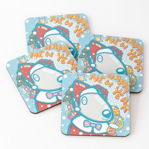Item preview, Happy New Year’s gift wrap santa hat designed and sold by tennstudio.