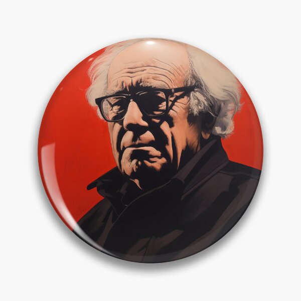 Artikelvorschau, Jean Baudrillard | Roter Minimalismus entworfen und verkauft von ComicsFactory.