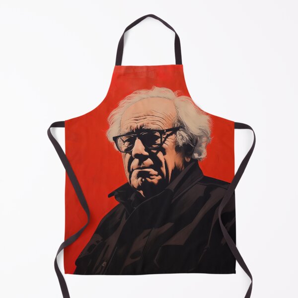 Item preview, Jean Baudrillard | Red minimalism designed and sold by ComicsFactory.