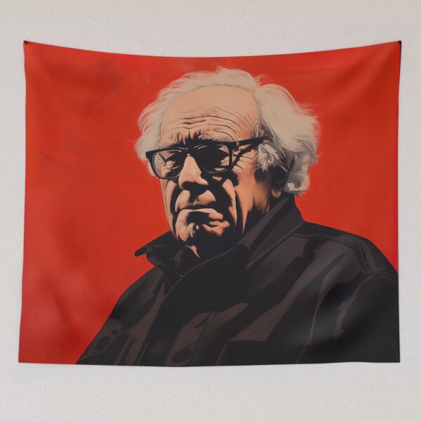 Item preview, Jean Baudrillard | Red minimalism designed and sold by ComicsFactory.