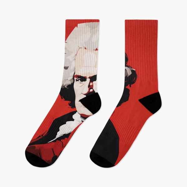 Item preview, Jean-Jacques Rousseau | Red minimalism designed and sold by ComicsFactory.