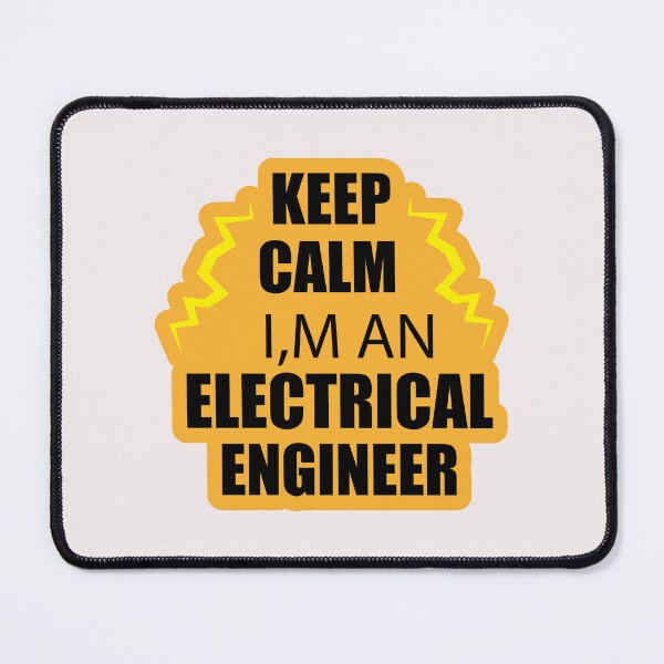 Item preview, Keep Calm i am an Electrical Engineer Shirts Stickers Design for Electrical Engineering Students and Engineers designed and sold by Science Engineering Gifts.