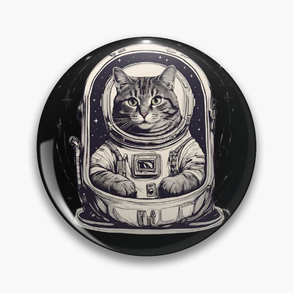 Item preview, Cat In Astronaut Suit, Funny Astronaut, Cute Astronaut, Galacticat. designed and sold by ELMU29.