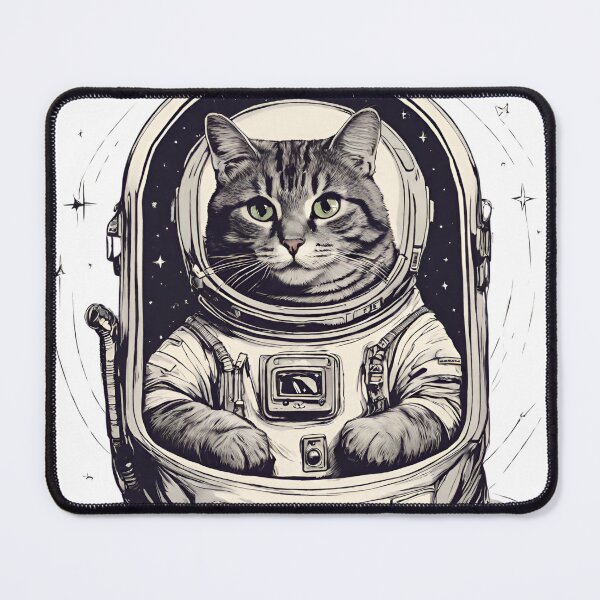 Item preview, Cat In Astronaut Suit, Funny Astronaut, Cute Astronaut, Galacticat. designed and sold by ELMU29.