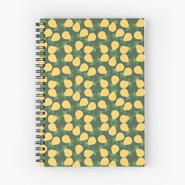Item preview, It's all about the pears! Foodie Fashion with Yellow Pears on Muted Green designed and sold by IraNiva.