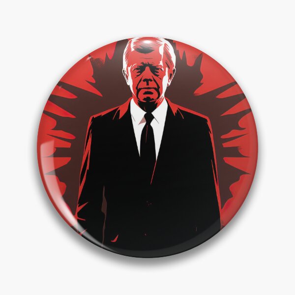 Item preview, Jimmy Carter | Red minimalism designed and sold by ComicsFactory.