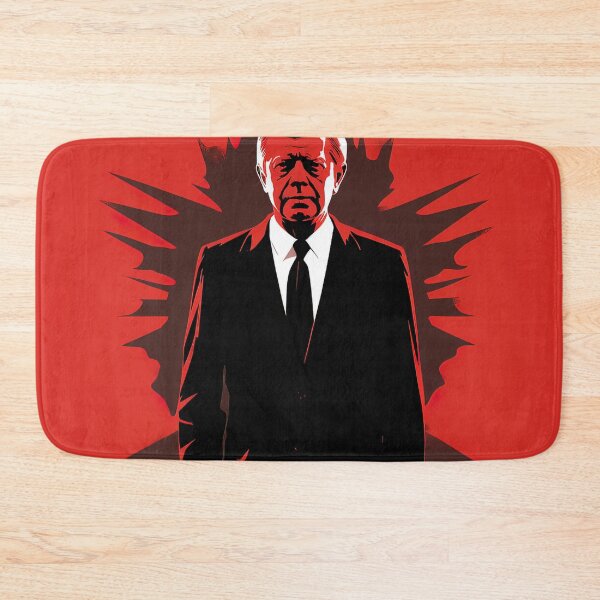Item preview, Jimmy Carter | Red minimalism designed and sold by ComicsFactory.