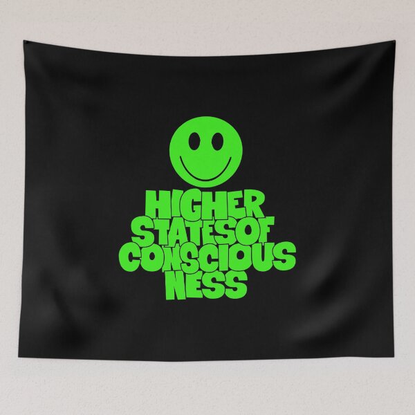 Item preview, Higher State of Consciousness - Acid Smiley Design designed and sold by Boogosh.
