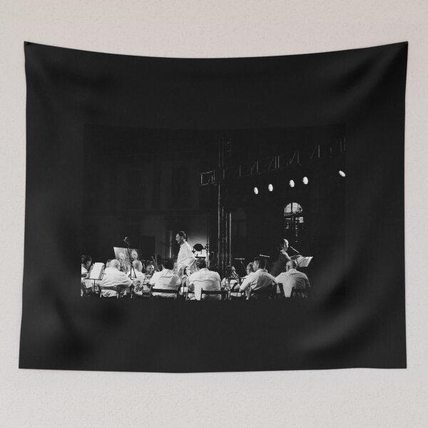 Item preview, Open Air Concert Triana Seville Black and White designed and sold by eddiebarronshop.