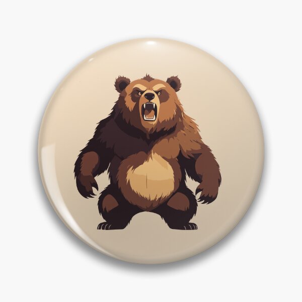 Item preview, Roaring Angry Grizzly Bear designed and sold by Atlantico54.