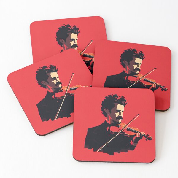 Item preview, Johann Strauss II | Red minimalism designed and sold by ComicsFactory.