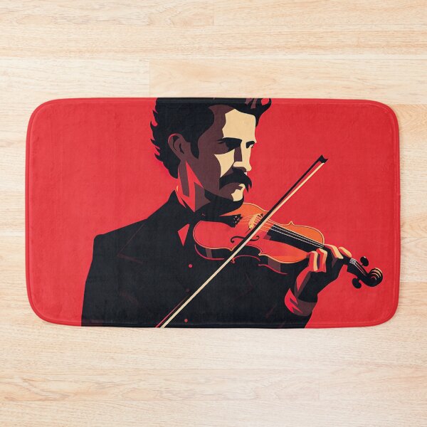 Item preview, Johann Strauss II | Red minimalism designed and sold by ComicsFactory.