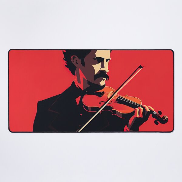 Item preview, Johann Strauss II | Red minimalism designed and sold by ComicsFactory.
