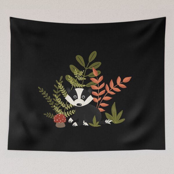 Item preview, Cutest badger designed and sold by Designsbyluzia.