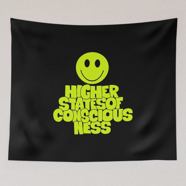 Item preview, Higher State of Consciousness - Acid Smiley Design designed and sold by Boogosh.
