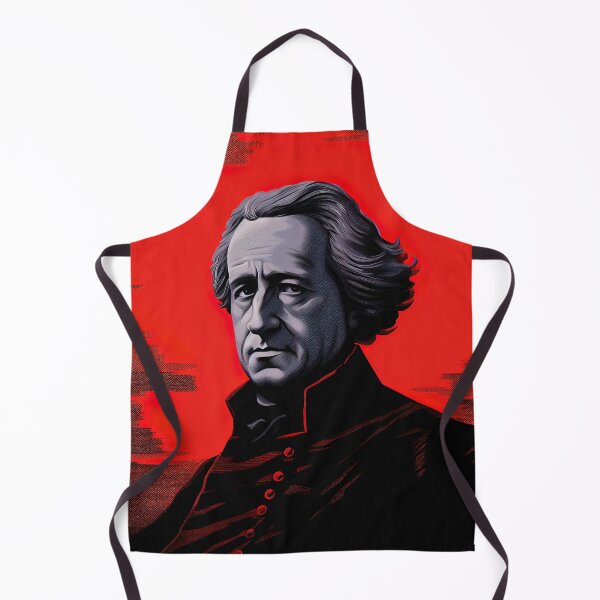 Item preview, Johann Wolfgang von | Red minimalism designed and sold by ComicsFactory.