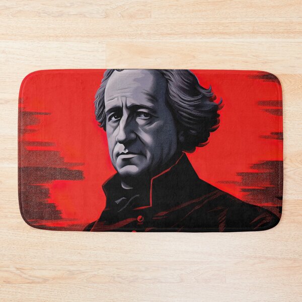 Item preview, Johann Wolfgang von | Red minimalism designed and sold by ComicsFactory.