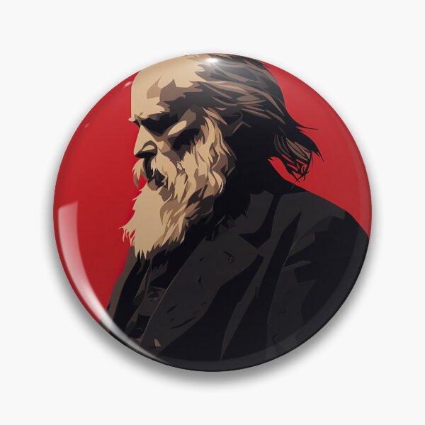 Item preview, Johannes Brahms | Red minimalism designed and sold by ComicsFactory.