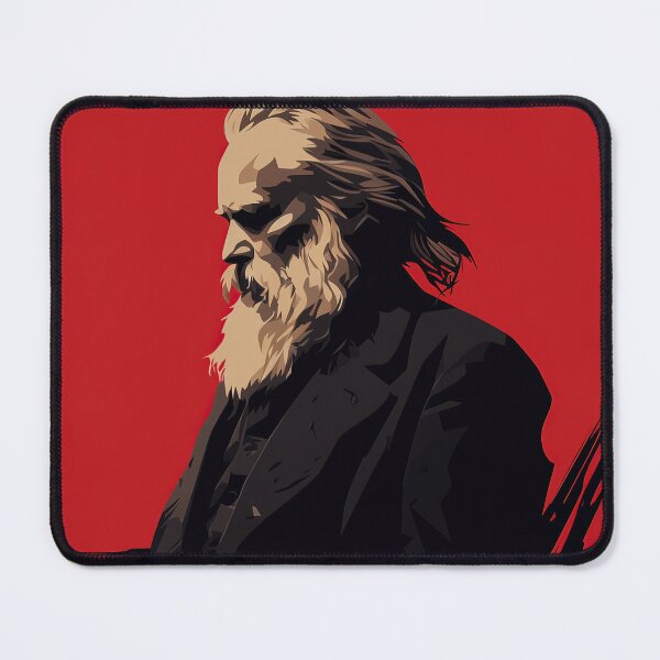 Item preview, Johannes Brahms | Red minimalism designed and sold by ComicsFactory.