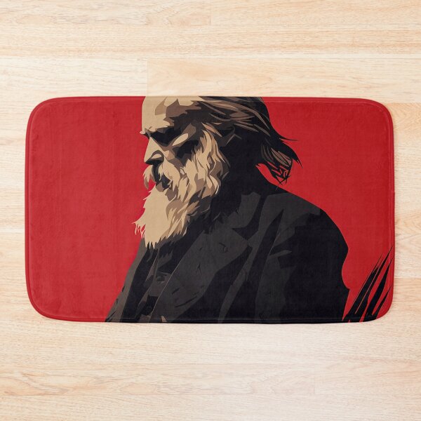 Artikelvorschau, Johannes Brahms | Roter Minimalismus entworfen und verkauft von ComicsFactory.