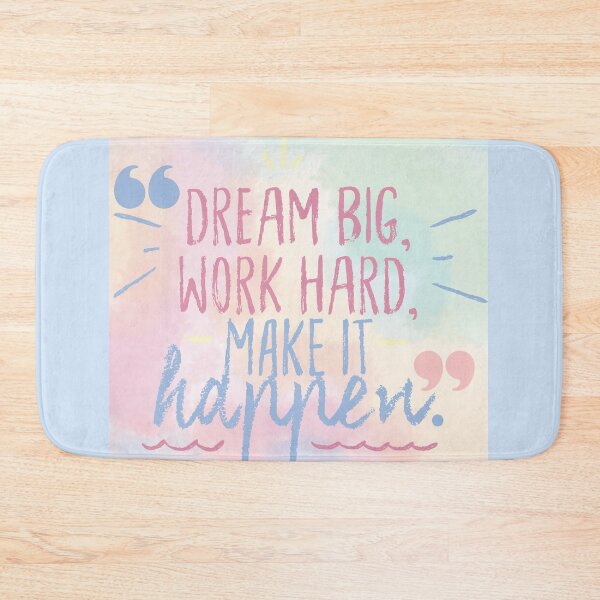 Item preview, Dream Big, Work Hard, Make it Happen designed and sold by J-TheArtCafe.