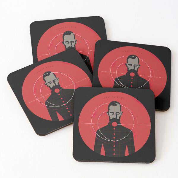 Item preview, Johannes Kepler | Red minimalism designed and sold by ComicsFactory.