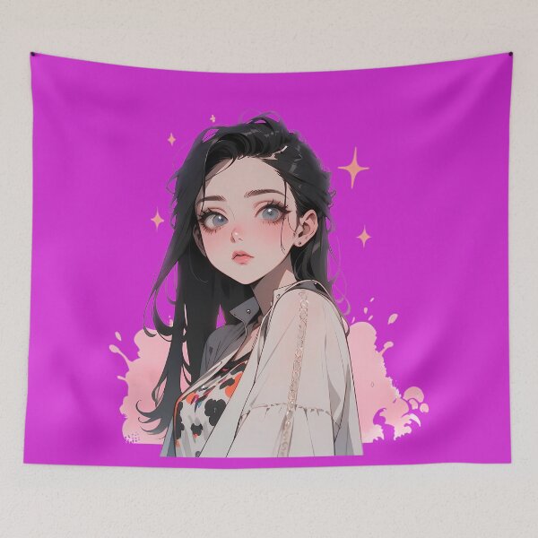 Item preview, A Gentle Portrait with Anime Charm designed and sold by Animepic222.