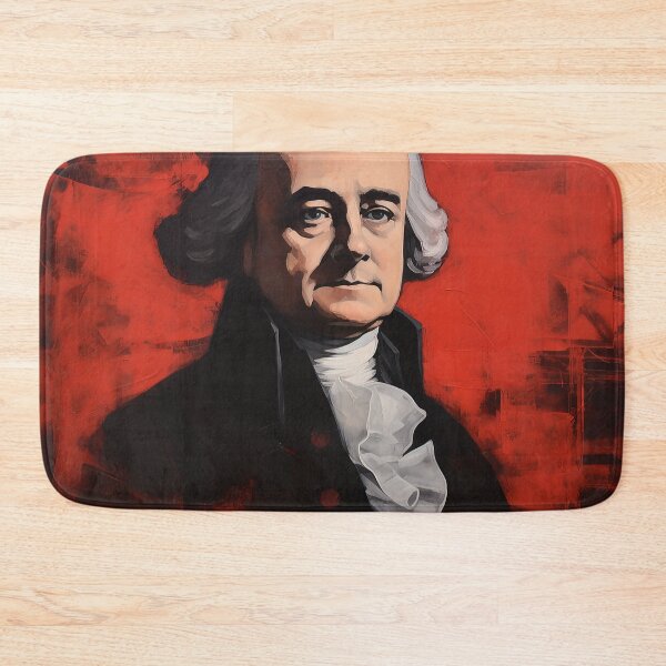 Item preview, John Adams | Red minimalism designed and sold by ComicsFactory.