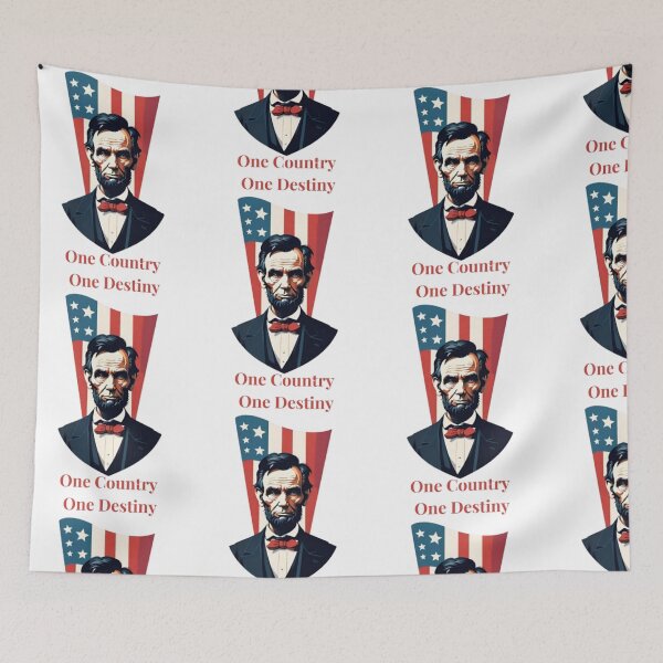 Item preview, Abraham Lincoln: One Country, A Symbol of Unity in Modern Art designed and sold by HOMEDESIGNPRINT.