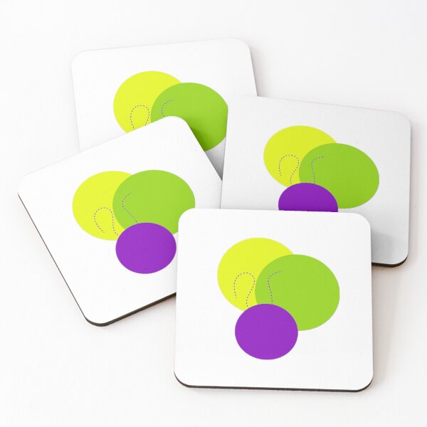 Item preview, Three Overlapping Colourful Polkadot  designed and sold by Pattern Hub.