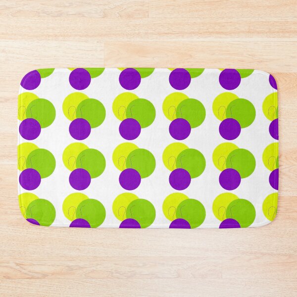 Item preview, Three Overlapping Colourful Polkadot  designed and sold by Pattern Hub.