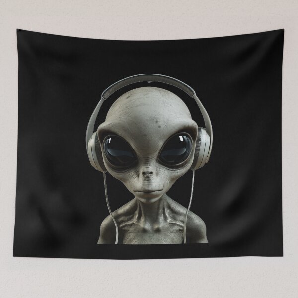 Item preview, Music Alien IV designed and sold by Wiesława Smolińska.