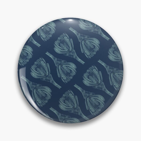 Item preview, Midnight Flora: Protea Buds in Elite Blue - Coastal Serenity Series designed and sold by Jay Dee Dearness.