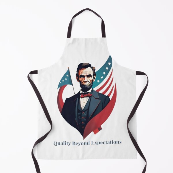 Item preview, Abraham Lincoln: A Patriotic Icon Holding the Flag of Unity designed and sold by HOMEDESIGNPRINT.