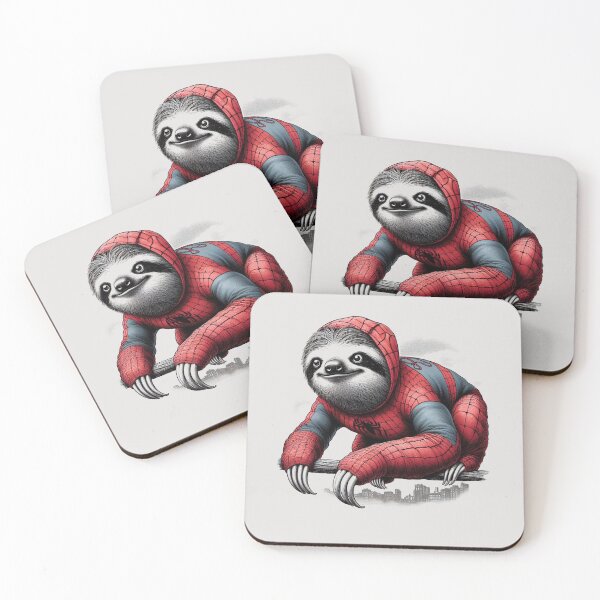 Item preview, Sloth Superhero Comic Book Art: Unleash the Power of Laziness designed and sold by GRFXOS.
