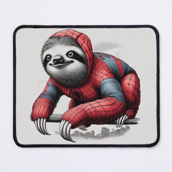 Item preview, Sloth Superhero Comic Book Art: Unleash the Power of Laziness designed and sold by GRFXOS.