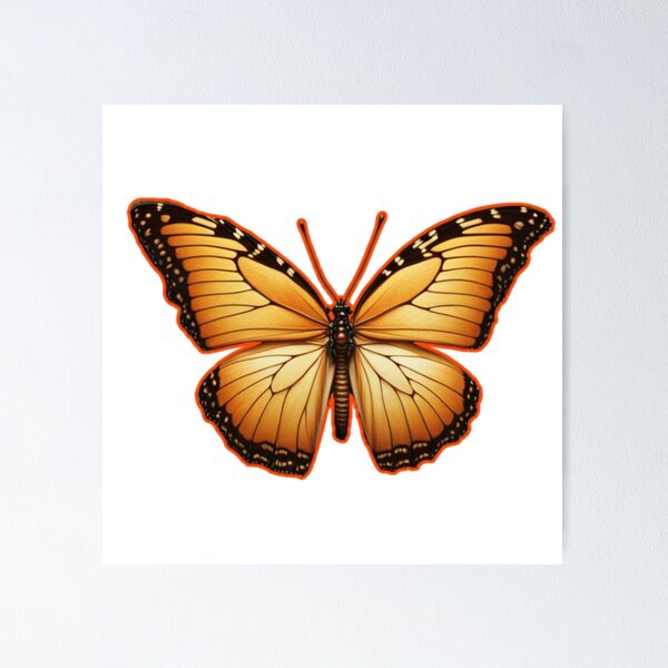 Item preview, mariposa monarca designed and sold by zozquert.