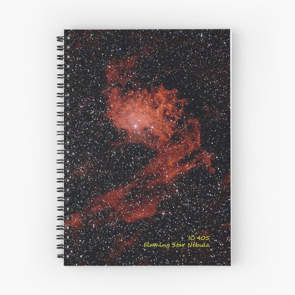 Item preview, Tadpole Nebula IC 410, Flaming Star Nebula IC 405 designed and sold by NightLightsPics.
