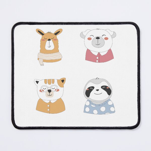 Item preview, cute wild animals in human clothes designed and sold by huape.
