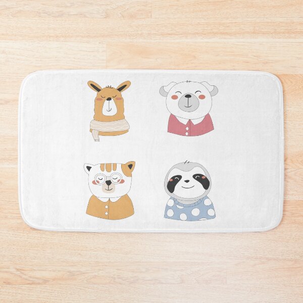 Item preview, cute wild animals in human clothes designed and sold by huape.
