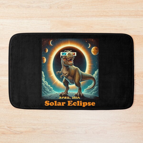 Item preview, total Solar Eclipse T-rex Dinosaur April 8. 2024 designed and sold by BOUCHERIT amine.