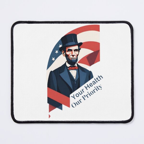 Item preview, Abraham Lincoln: A Symbol of Health Priority in Modern Art designed and sold by HOMEDESIGNPRINT.