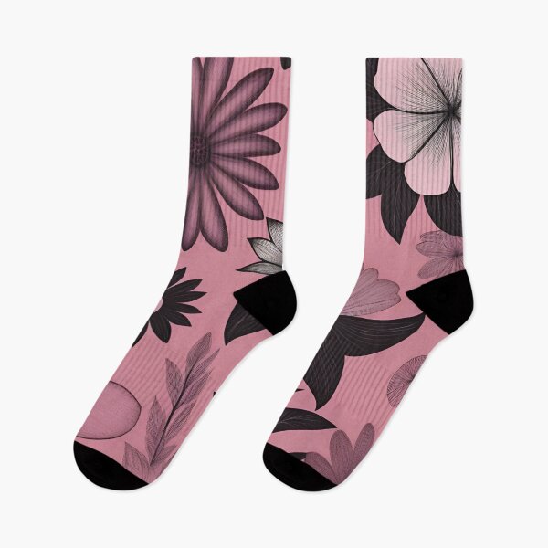 Item preview, RogerPattern - "Blossoming Romance: Pink Floral Elegance" designed and sold by RogerPattern.