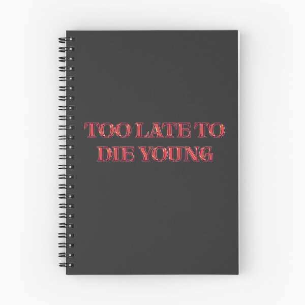 Item preview, Too Late to Die Young - Chrome Aesthetic designed and sold by UglyNavy.