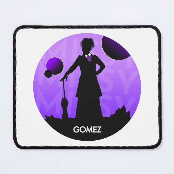 Item preview, Silhouette The Master Missy Michelle Gomez designed and sold by Blue Box Artworks.