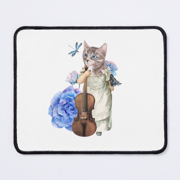 Item preview, "CAT PLAYING VIOLIN". FUNNY CAT HOLDING VIOLIN MEME designed and sold by Obinne.
