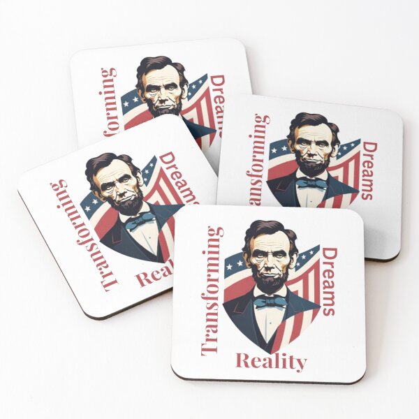 Item preview, Abraham Lincoln: Transforming Dreams into Reality designed and sold by HOMEDESIGNPRINT.