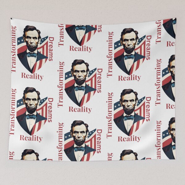Item preview, Abraham Lincoln: Transforming Dreams into Reality designed and sold by HOMEDESIGNPRINT.